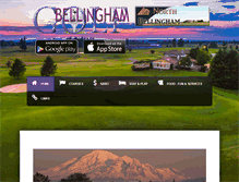 Tablet Screenshot of golfinbellingham.com